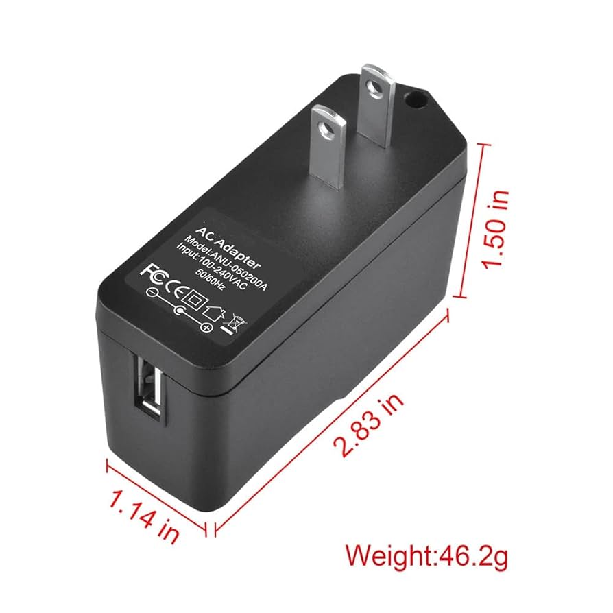 Amazon.com: J-ZMQER Home AC DC Adapter Compatible with